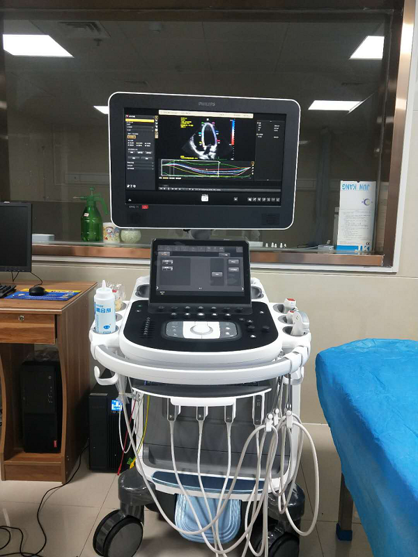 金寨县中医医院超声科引入美国gelogiqe9及飞利浦epiq7c两台超声诊断